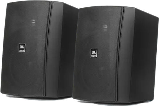 JBL XD6 Αυτοενισχυόμενα Επιτοίχια Ηχεία 100W (Ζεύγος) Μαύρα