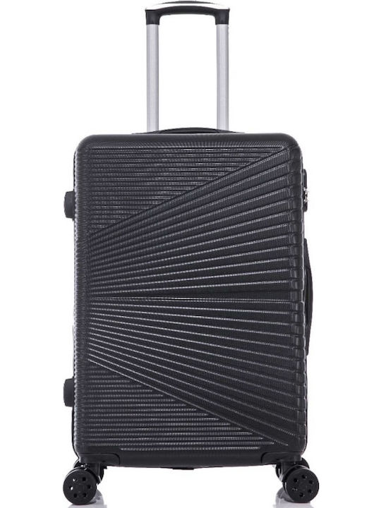 Ormi AL-New Cabin Hard Suitcase Black with 4 Wh...