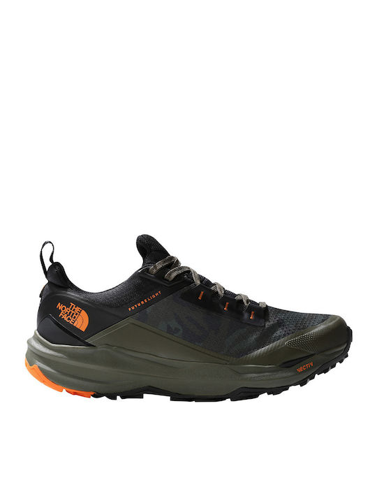 The North Face Vectiv Exploris 2 Futurelight Men's Hiking Shoes Taupe Green Camo Tnf Black