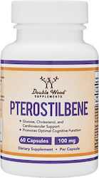 Double Wood Pterostilbene 100mg 60 κάψουλες