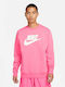 Nike Men's Sweatshirt Pink