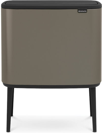 Brabantia Bo Abfalleimer Abfall Platinum 34Es