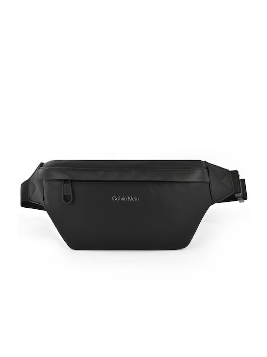 Calvin Klein Magazin online pentru bărbați Piele Bum Bag pentru Talie Negru