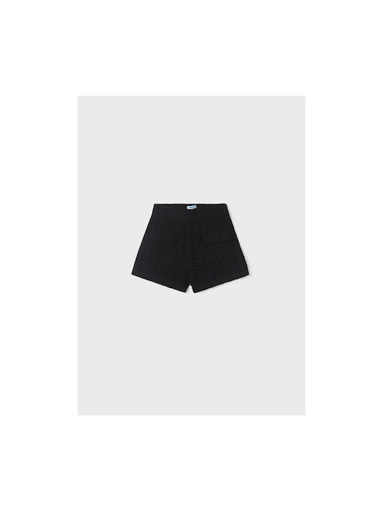 Mayoral Kids Shorts/Bermuda Fabric Black