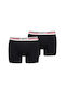 Sportswear Herren Boxershorts Schwarz 2Packung