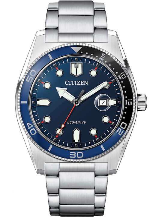 Citizen Eco-Drive Sport Uhr Eco - Antrieb mit Metallarmband