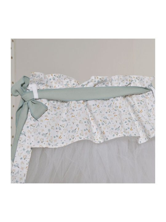 Baby Oliver Baby Room Mosquito Net 180x500cm Green