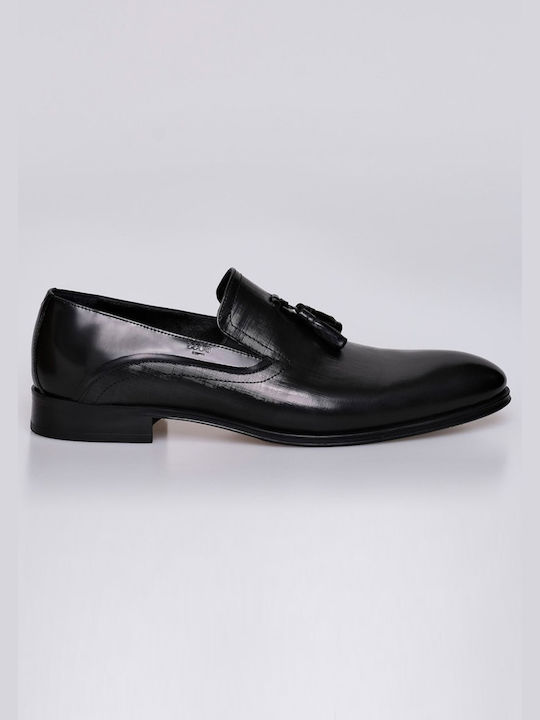 Boss Shoes Din piele Pantofi pentru bărbați Negri