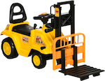 Kids Foot-to-Floor Forklift Yellow