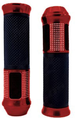 Motorcycle Grips in Red Colour ED347179R