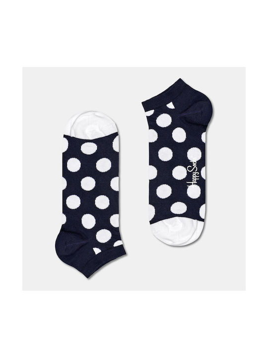 Happy Socks Big Dot Unisex Κάλτσες με Σχέδια Μπλε