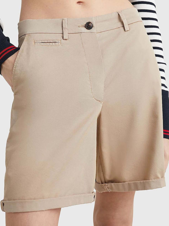 Tommy Hilfiger Femei Pantaloni scurți Bej