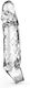 Get Real Get Real Προέκταση Πέους Penis Extension Sleeve Transparent 16cm