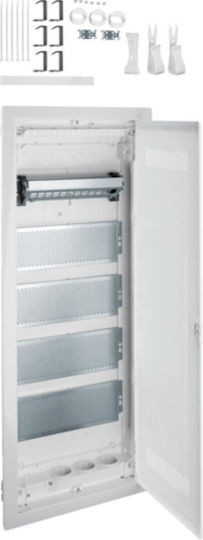 Hager Volta Multimedia Tablou electric Încastrat, 5 Rânduri