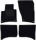 Rigum Set of Front and Rear Mats 4pcs for Volkswagen Touareg Porsche Cayenne 2010-2018 Black