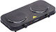 Maestro Countertop Burner Emaille Double Schwarz