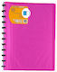 Foldermate Clipboard Flexible with 25 plastic sleeves Slides for Paper A4 Fuchsia 1pcs