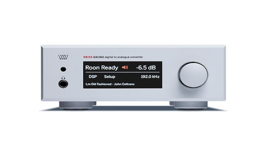 Weiss DAC501 DAC με Είσοδο USB Ασημί
