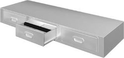 Procal Inox Sertar Cafea Triplu L120xW60xH20cm