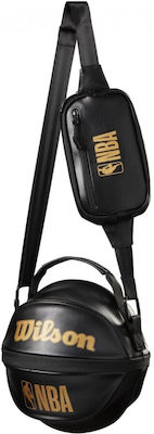 Wilson NBA 3in1 Basketball Carry Bag in Schwarz Farbe