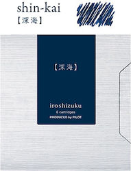 Pilot Iroshizuku 6 Пълнители за писалка Тънка С...