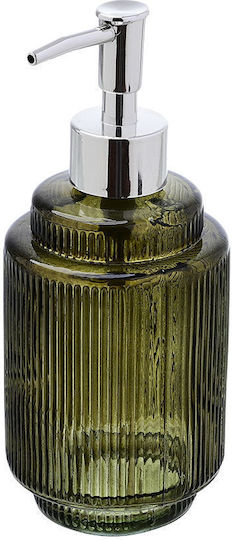 Estia Olive Series Dispenser Γυάλινο Πράσινο 380ml