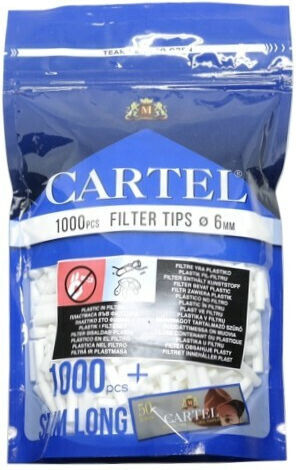 M Tobacco Filtertips Einfach 6mm 1000x1Stk