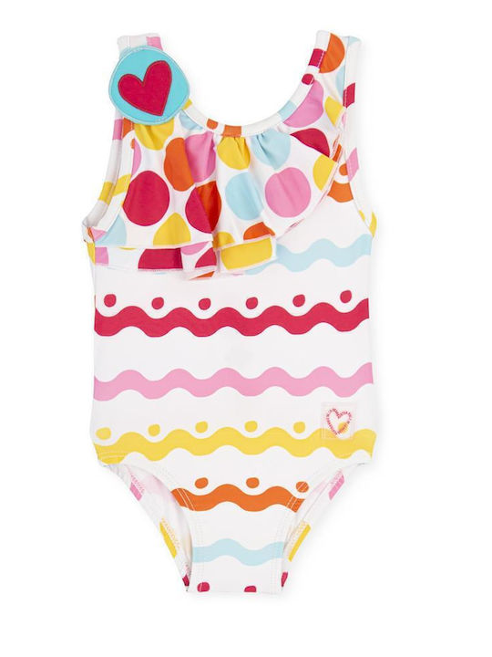Agatha Ruiz De La Prada Детски Бански Една част Бял