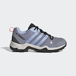 Adidas Pantofi de drumeție pentru copii Terrex AX2R Silver Violet / Blue Dawn / Solar Gold