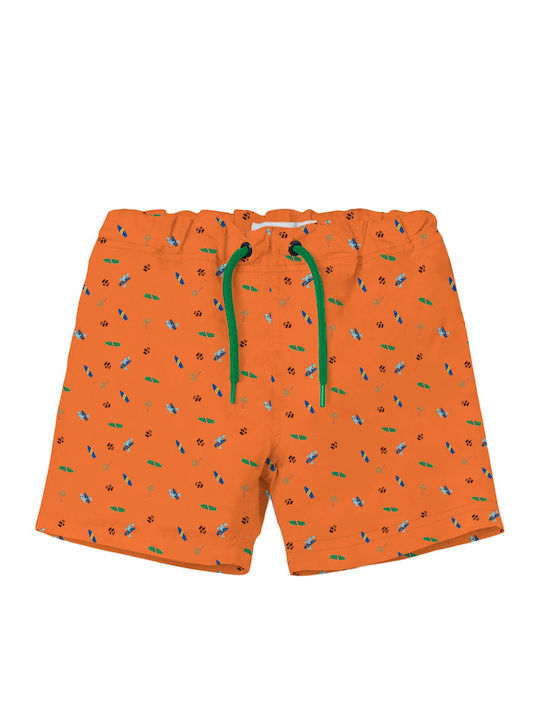 Name It Kids Swimwear Swim Shorts Orange