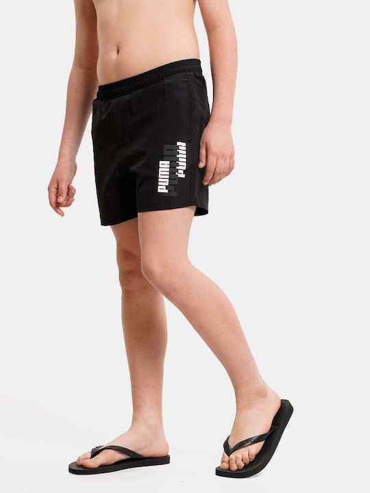 Puma Kids Swimwear Swim Shorts Essential Logolab Black