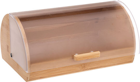 5Five Bread Box with Lid made of Bamboo Beige 38.5x28x18.5cm