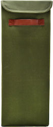 Estia Olive Series Καλάθι Απλύτων Υφασμάτινο 43lt με Καπάκι 38x21x55cm Πράσινο