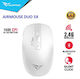 Alcatroz Airmouse Duo 5x Wireless Bluetooth Mice White