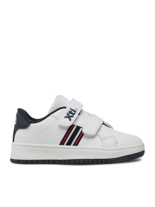 Kids Sneakers with Scratch White