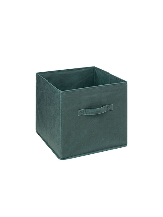 Fabric Storage box Green 31x31x31cm 1pcs