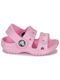 Crocs Glitter Children's Anatomical Beach Shoes Pink