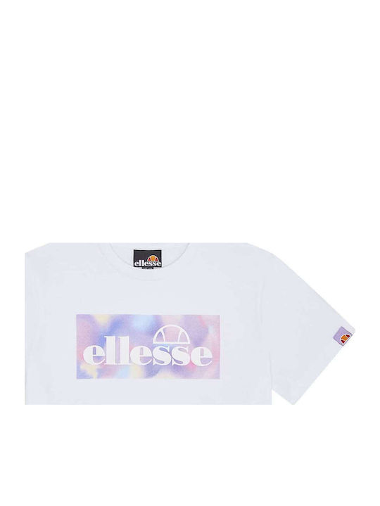 Παιδικό Crop Top Κοντομάνικο Λευκό Casia