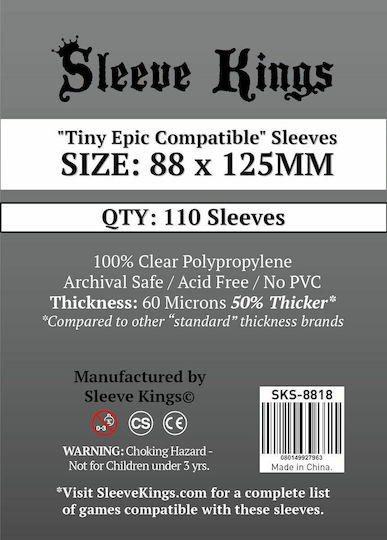 Sleeve Kings Manșoane De Carduri 110 Buc