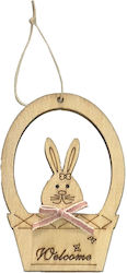 Bunny's Easter Basket Wooden 6.5x10pcs