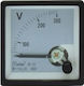 Electric Panel Meters Voltmeter Analog Door / Recessed Single-phase 01.034.0019
