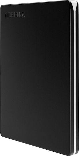 Toshiba Canvio Slim USB 3.2 Εξωτερικός HDD 1.0TB 2.5" Μαύρο