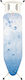 Brabantia Ice Water Σιδερώστρα για Σίδερο Ατμού Σπαστή Μπλε 124x38x96cm