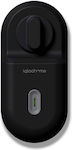 Igloohome Electronic Lock Retrofit OE1 in color Black with Connectivity Bluetooth