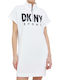 DKNY Summer Mini Dress White