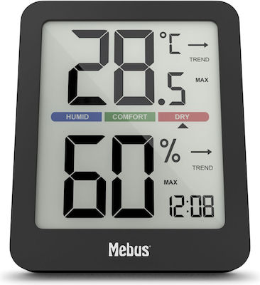 Mebus Thermometer & Hygrometer Tabletop