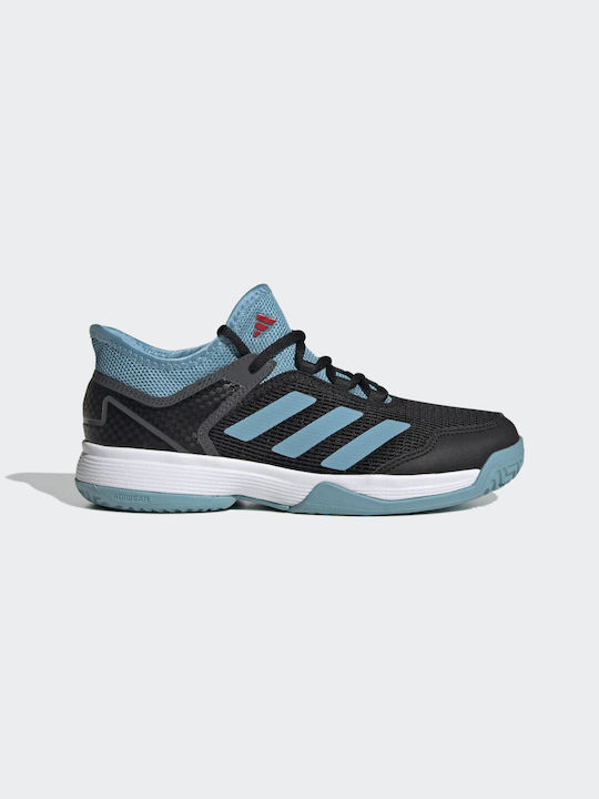 Adidas Αθλητικά Παιδικά Παπούτσια Τέννις Ubersonic 4 K Core Black / Preloved Blue / Better Scarlet