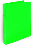 Exas Paper Clipboard with 2 Rings Green 1pcs