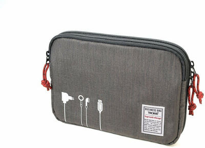 Troika BBG64 Cable Bag Gray