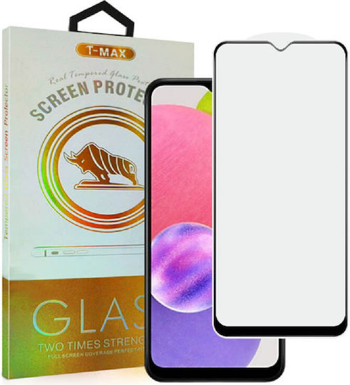 T-Max Full Glue Full Face Tempered Glass Black (Poco M5) 05-00275